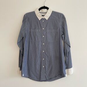 GAP - Striped Boyfriend Shirt
